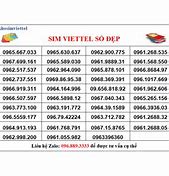 Sim Số Đẹp Viettel Hợp Tuổi 1981