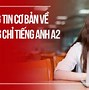 Thi Chứng Chỉ Tin Học Và Tiếng Anh Ở Đâu