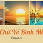 Tranh Thơ Bình Minh Trong Vườn