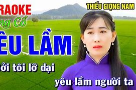 Yêu Lầm Song Ca Karaoke